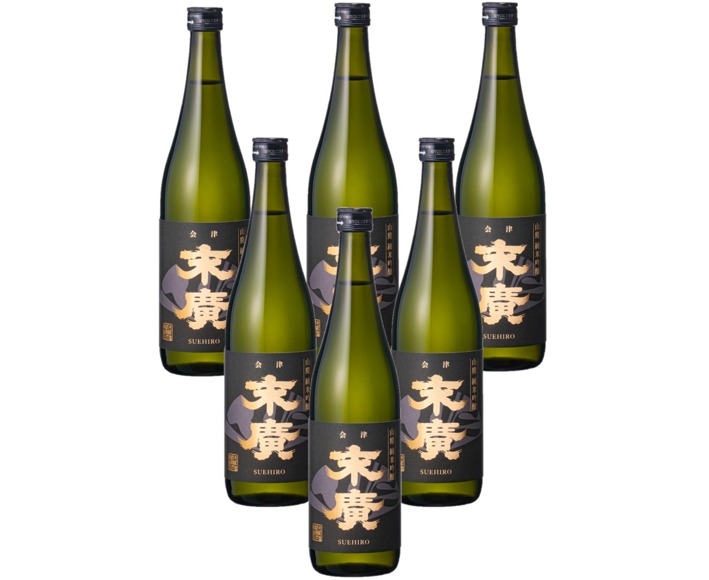 【送料無料】 日本酒 末廣酒造 山廃純米吟醸 末廣 すえひろ 720ml×6本