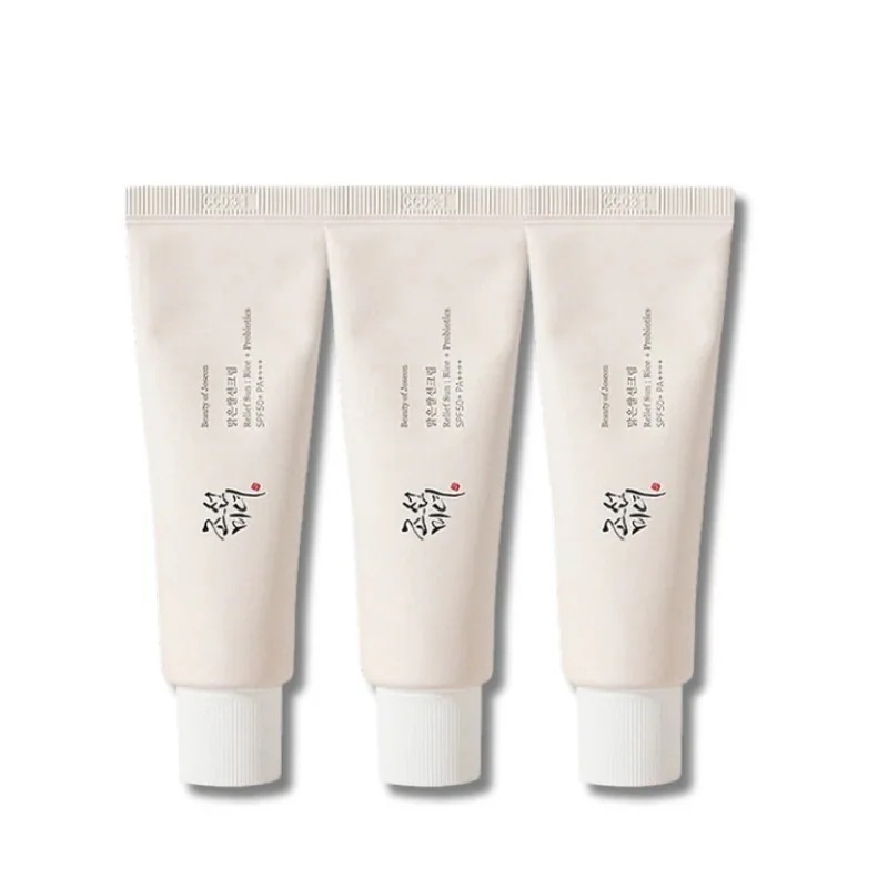 【1+1+1】米サンクリーム/うるおい日焼け止め美女 日焼け止め /ライス日焼け止め/澄んだ米の日焼け止め /[SNS人気]50ml*3