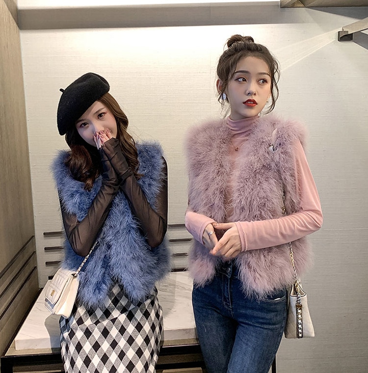 【大人気】ファーベスト ベストジャケット レディース 毛皮ベスト ゴージャスファーベスト ロッグベスト アウター フェイクファー a4233
