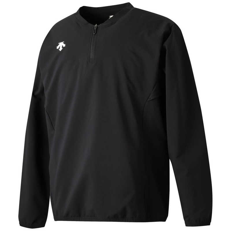 デサント　DESCENTE 長袖 ストレッチジャケット ブラック L DB5SJK42M 【返品交換不可】　DB5SJK42M_25SS