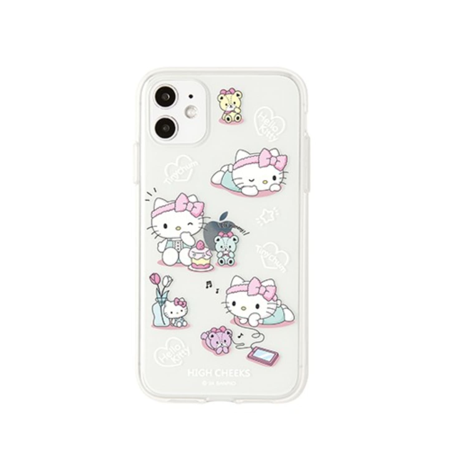 HIGH CHEEKS Hairband Hello kitty Clear iPhone ケース