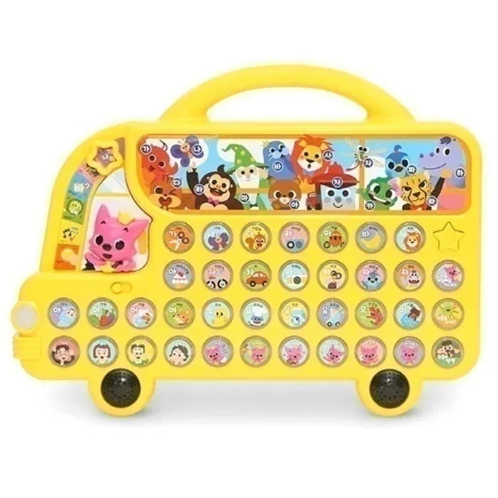 ハングル バス 韓国語 教材 本 勉強 おもちゃ 玩具