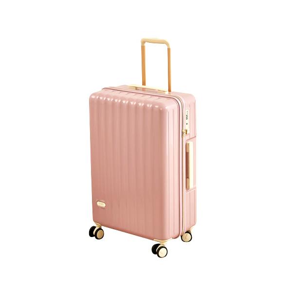 スーツケース ピンク Sサイズ 機内持ち込み TSAロック 短途旅行 出張 ((S