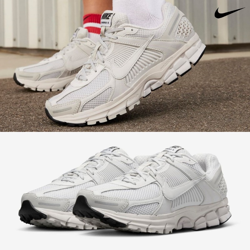 [NIKE] ナイキ スニーカー ズーム ボメロ 5 ウィメンズシューズ / WHITE