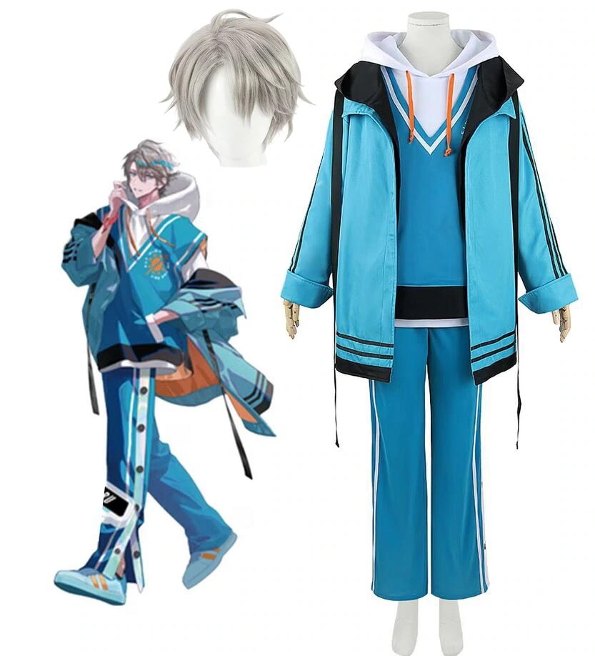 最安値挑戦 ウィッグ付き コスプレ衣装 甲斐田晴 ろふまお ROF-MAO にじさんじ バーチャルYouTuber