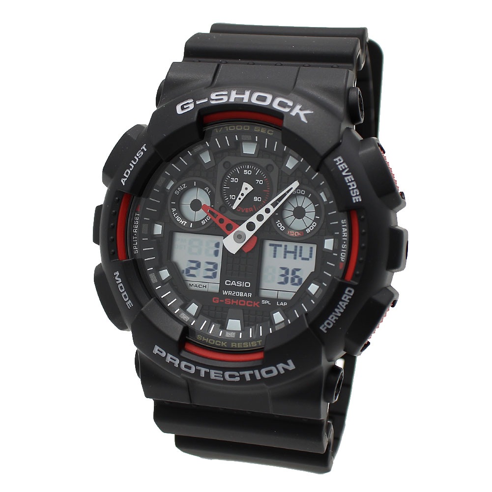 GA-100-1A4DR ANALOG-DIGITAL 腕時計 ウォッチ メンズ レディース ユニセックス