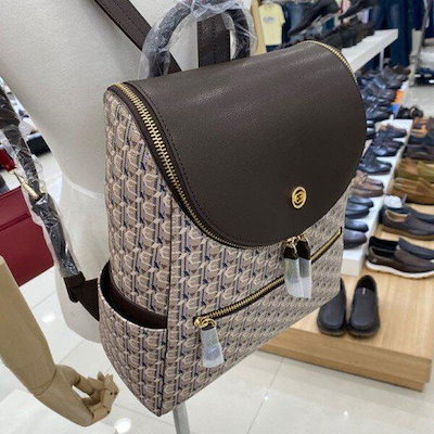 女性のデイリーパターンポイント収納バックパック旅行用バッグEOCFHB863cm 332_GN