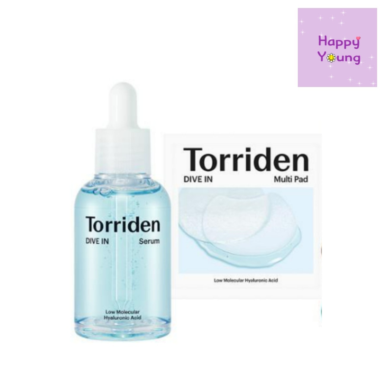 ダイブインセラム, 50mL+ヒアルロン酸トナーパッド 10枚