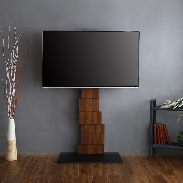 デザインテレビスタンド ハイスイングタイプ デザインスタンド 壁寄せテレビスタンド