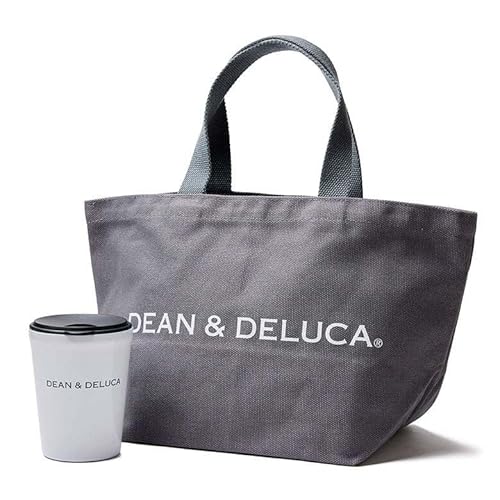 DEAN & DELUCA(ディーンアンドデルーカ) トートバッググレーS &タンブラーギフト