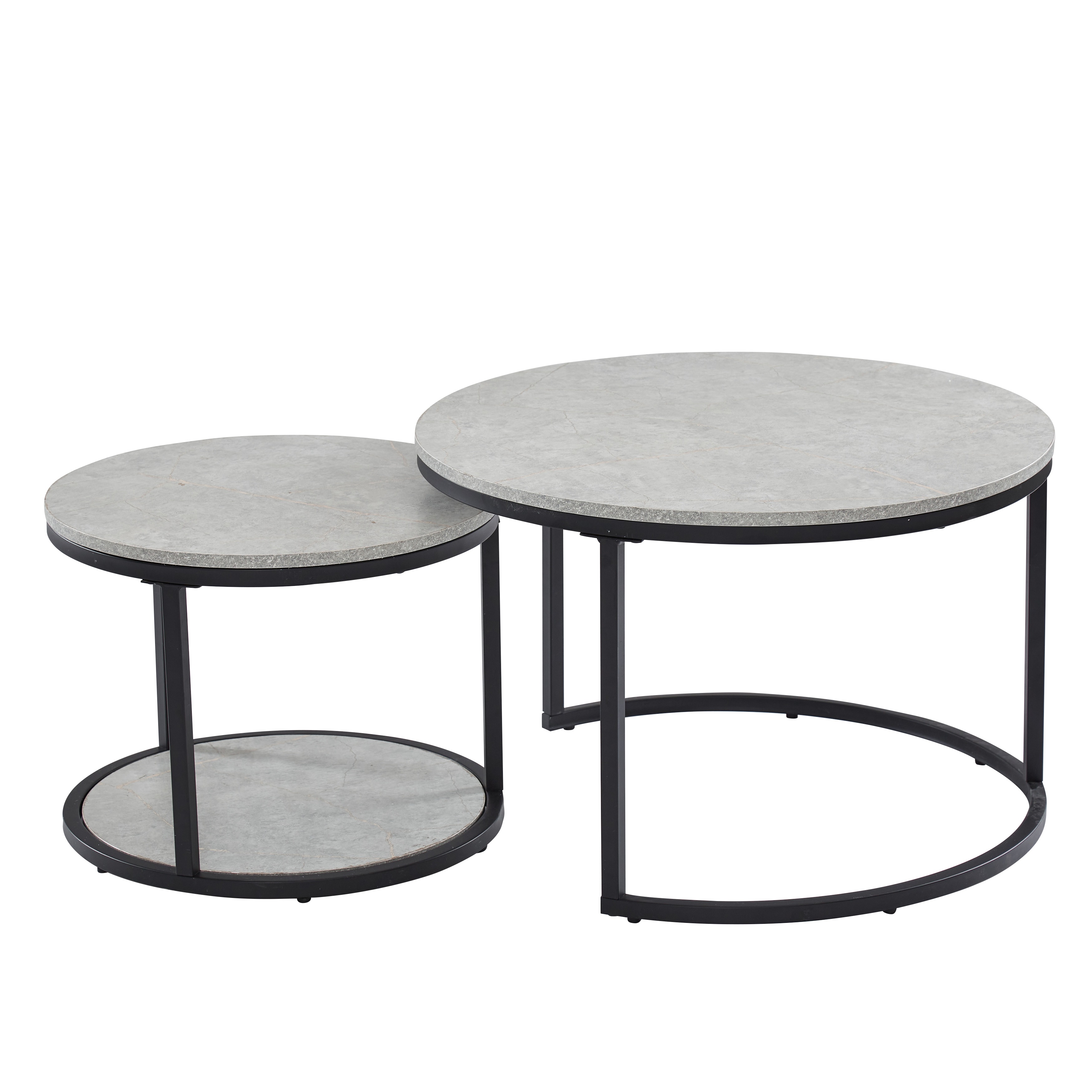 65新作 グレーネストテーブル ローテーブル センターテーブル 大理石柄 大理石調 北欧風 シンプル おしゃれ モダン ゴールド リビングテーブル 人気