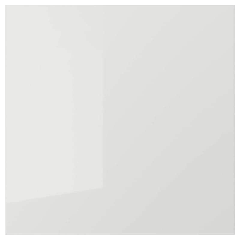RINGHULT リンガフルト 扉 - ハイグロス ライトグレー 60x60 cm