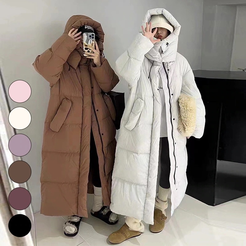 韓国 ファッション ダウンコート 大きいサイズ ダウンジャケット ロングコート 韓国 コート レディース服 コットン ダウン コート レディース アウター ダウン 韓国大人気 6色