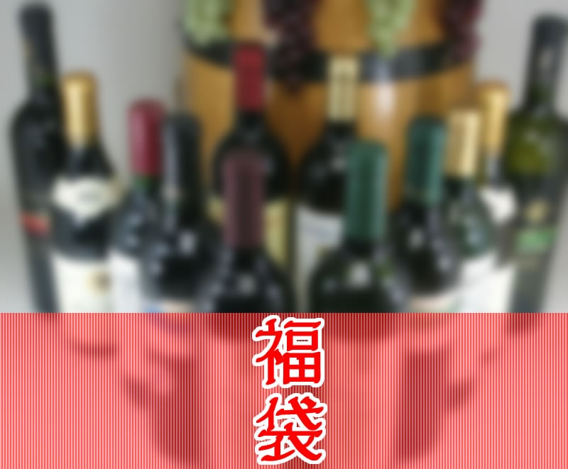 【第２２弾】 お楽しみ福袋！こんなセットが欲しかった高品質１２本ワインセット（赤6本白6本）