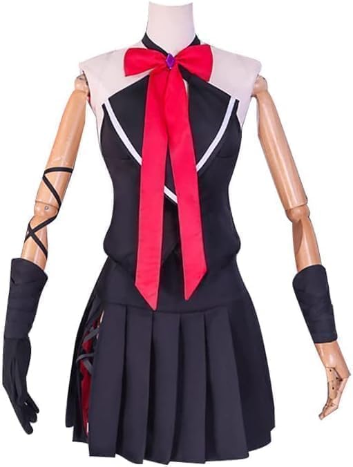 ンゲージキス コスプレ衣装 キサラ 木更 セーラー服 悪魔 バックレス セット 人気 キャラ コスチューム ユニフォーム 学園祭