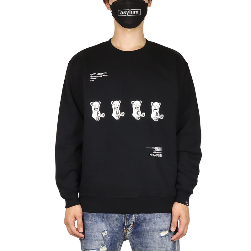 ゴッサム NYC トレーナー GOTHAM NYC スウェット メンズ レディース ブランド 大きいサイズ おしゃれ おすすめ 人気 黒 156