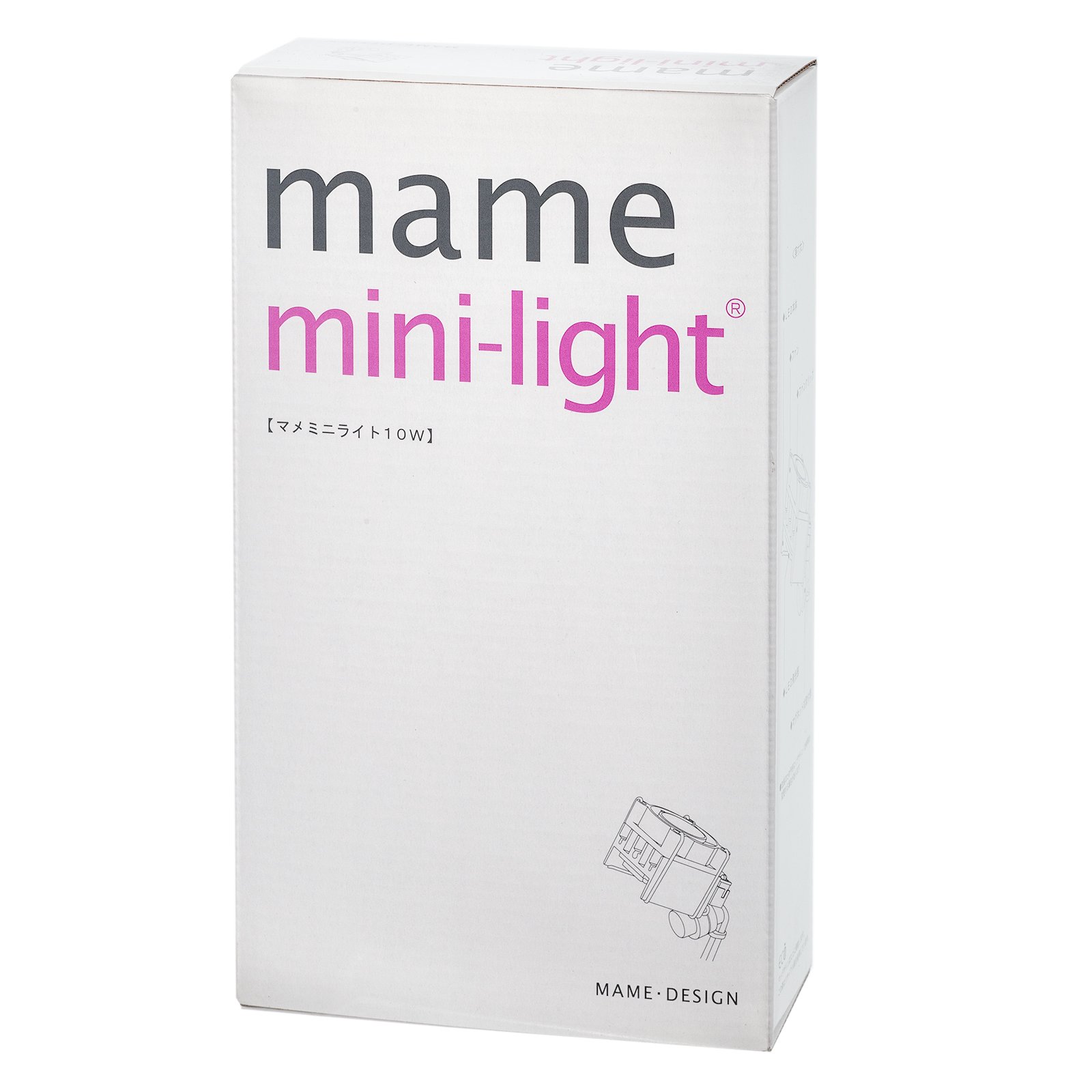 マメデザイン　マメミニライト　１０Ｗ　ＷＨ（ホワイト）（ｍａｍｅ　ｍｉｎｉ－ｌｉｇｈｔ）　水槽　照明　ＣＲＣ10―15―10―40―50