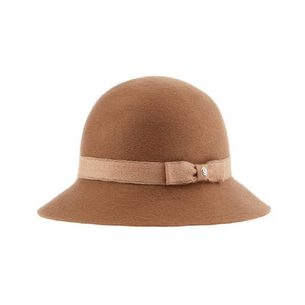 [] 女性アルフレダ 6 ラフィア帽子(R1)(51463 CAMEL)