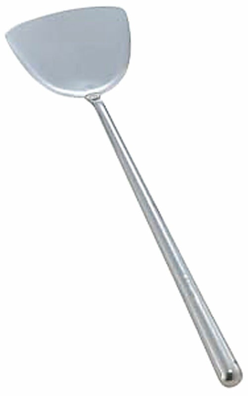 （まとめ買い）カンダ 18-0共柄パイプ中華ヘラ 大 [x3]