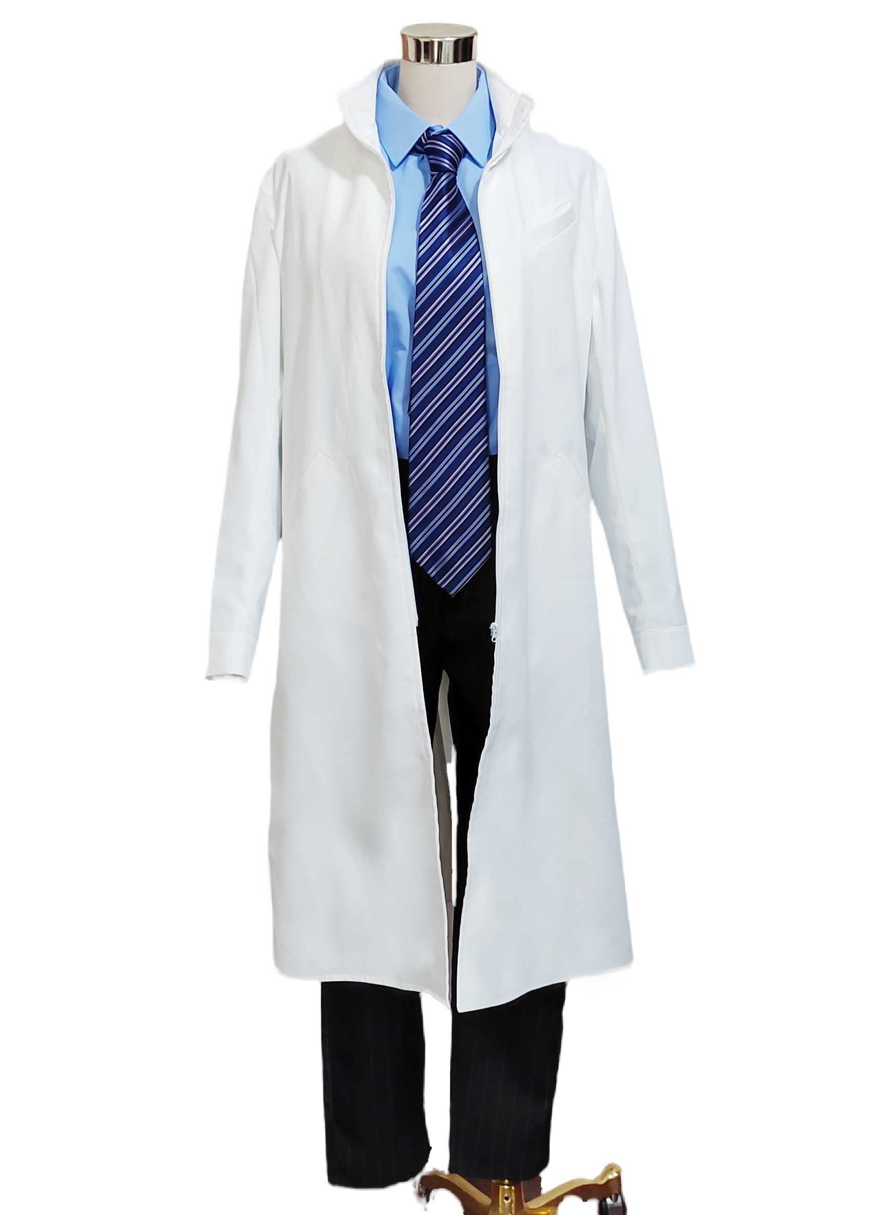 仮面ライダーエグゼイド 鏡飛彩 Ex-Aid 白衣の医者のコートコスプレ衣装 LK782