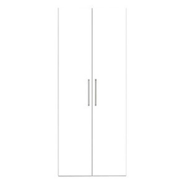 クローゼット 衣類収納 幅70cm ホワイト 船底タイプ 日本製 ワードローブ ベッドルーム 寝室 完成品 開梱設置 (チェスト別売)