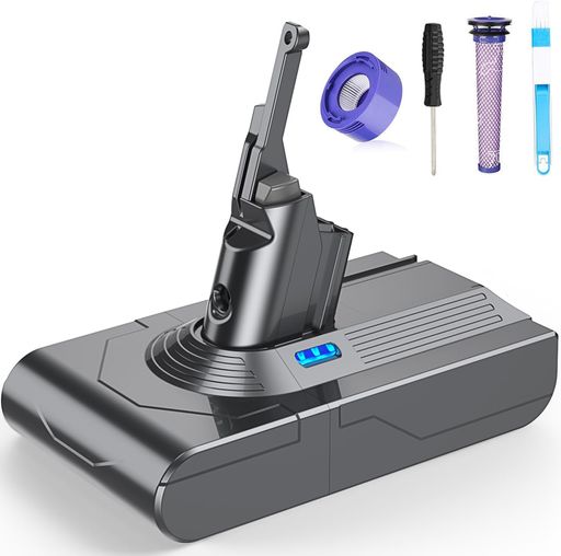 FLYLINKTECH ダイソン V8 バッテリー SV10 掃除機交換用バッテリー 5000MAH 21.6V V8 FLUFFY/ V8 FLUFFY+/ V8 ANIMALPRO/ V8 ABS 6,052円