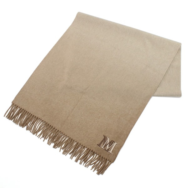 マフラー Mロゴ レディース ストール 45463837 WSCALA 001 ベージュ系