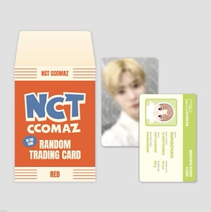 (公式正規品) [NCT CCOMAZ GROCERY STORE] NCT RANDOM TRADING CARD 1pc [RED Ver.]