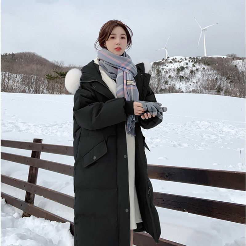アウター ダウンコート レディース コート レディースアウター 女性 冬 長袖 ロング丈ジャケット ロング丈 中綿コート 冬アウター ダウンジャケット 冬服 韓国風 シンプル ポケット付き ファッショ