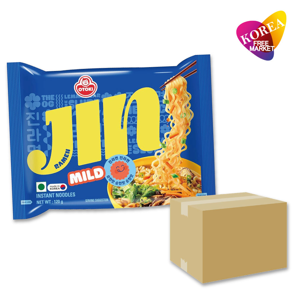 オトギ　ジンラーメン(甘口）120g　　1BOX-40個入　韓国　韓国ラーメン　インスタントラーメン