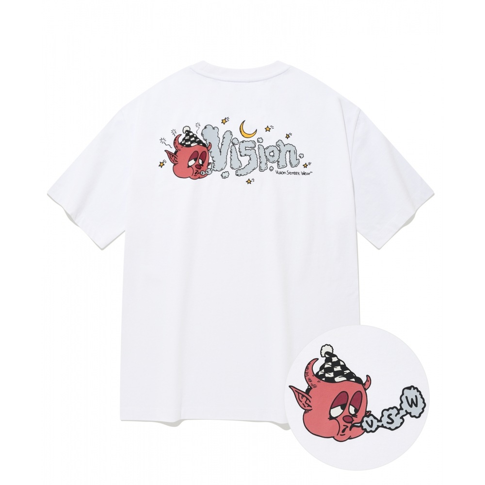 VISION StreetWEAR VSW スリーピー T シャツ ホワイト