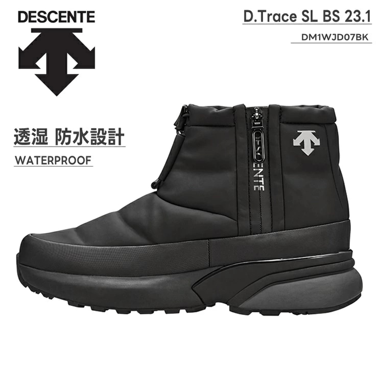 D.Trace SL BS 23.1 DM1WJD07BK ブラック 防滑 滑りにくい 防水 保温 スノーウインターブーツ アウトドア