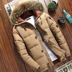 ダウンコート メンズ ダウンジャケット ダウンアウター フード付き ボリュームファー ダウン 羽毛 厚手 防寒 暖かい 冬服 冬物 新作 tman