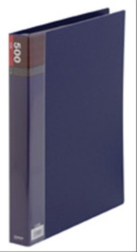 （まとめ買い）名刺ホルダー A4-S 30穴 39W 青 39Wアオ [x3]