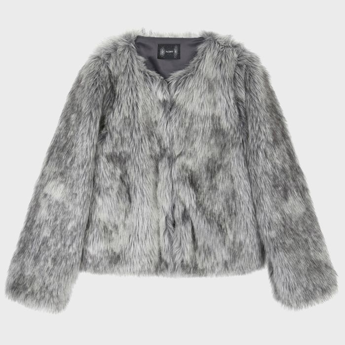 【FLAREUP】 FUR JACKET : GRAY