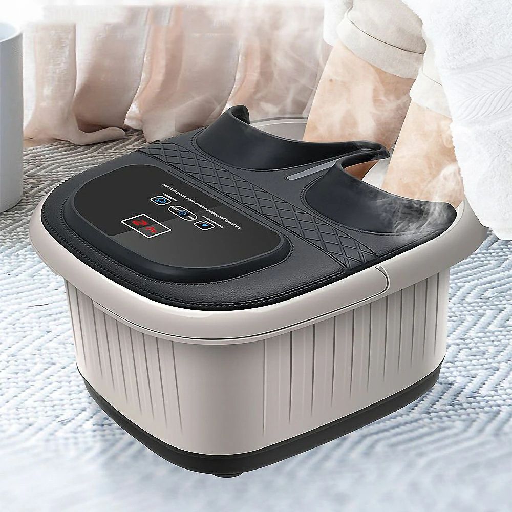 お手頃価格敬老の日 ギフト フットバス フットバス 保温 足ぽっかフットスパバブル機能付きフットケア フットバスボウル足湯バケツ 足つぼマット家庭用フットバス器 足浴グッズ自宅電気 バケツ 足つぼマッ