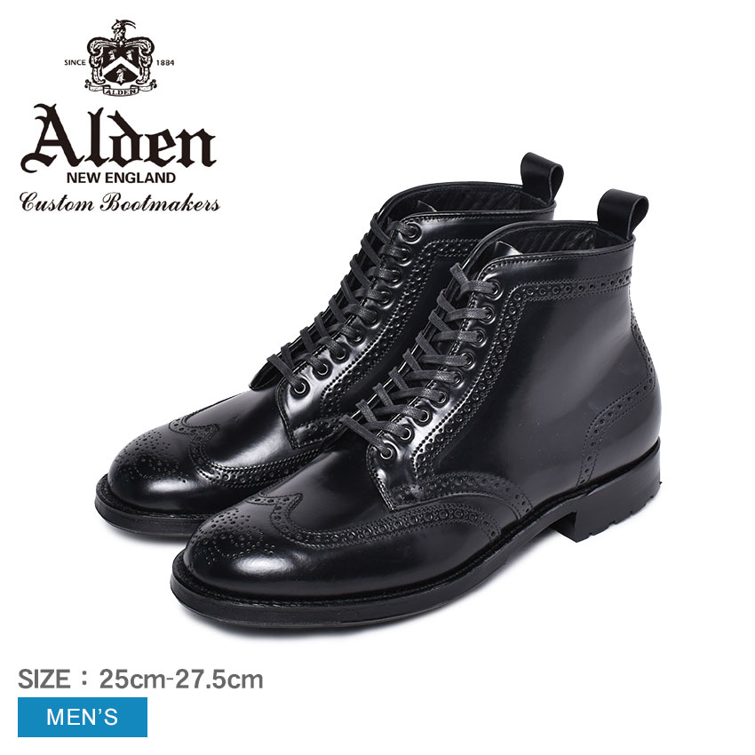 ALDEN オールデン ドレスブーツ CORDOVAN BOOT 44697C メンズ 靴 高級靴