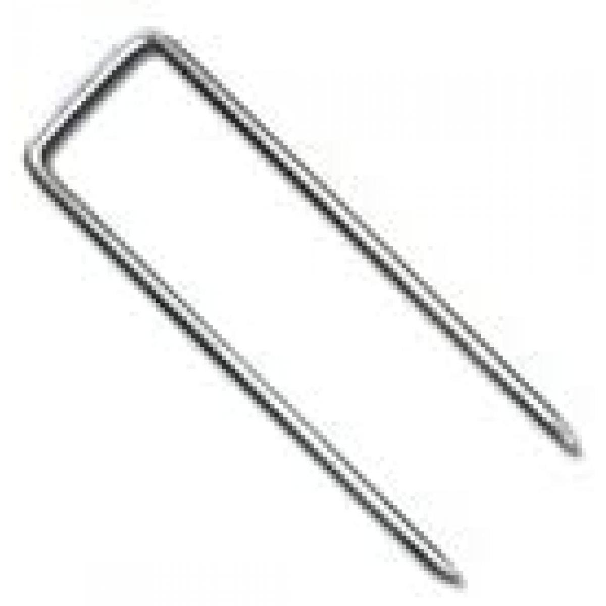 グリーンフィールド コ型止めピン 150mm 600本入り φ4X幅40mmX長さ150mm P-150-600 防草シート ピン固定 デュポン ザバーン