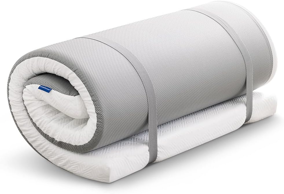 高反発マットレス 低反発マットレス 2層構造 腰痛 マットレス トッパー 敷布団 折り畳み 中反発マット シングル 来客用 直置き 横寝 97×195×8cm