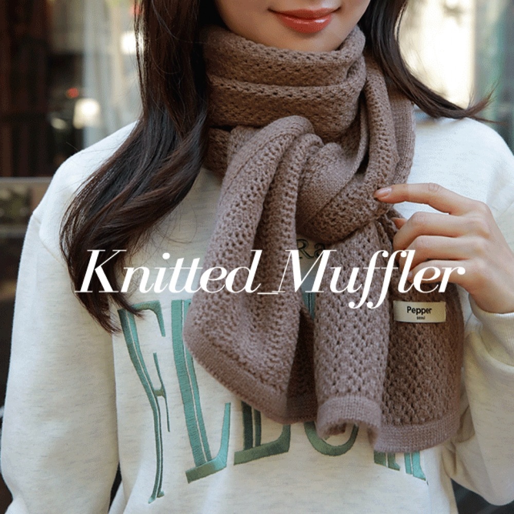 クリック＆ファニーペダルニットマフラー