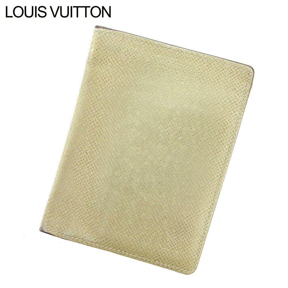 二つ折り 札入れ 二つ折り 財布 タイガ ポルト カルト ビエ ベージュ 中古