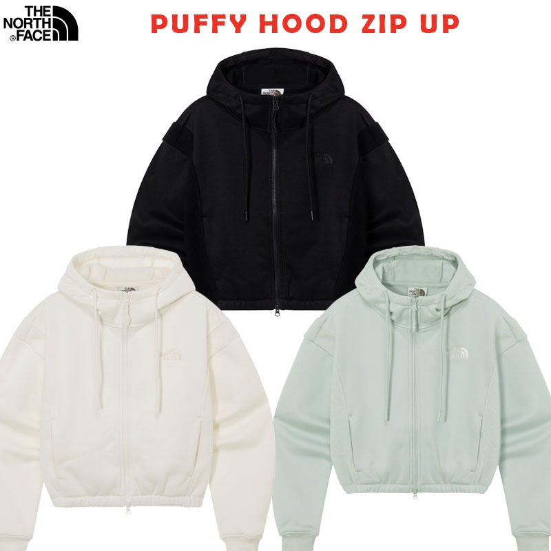韓国正規品保証 関税負担なし NJ5JQ51J PUFFY HOOD ZIP UP デイリー 基本 着装 男子 女子 人気 韓国 ファッション 男女共用 アウトドア