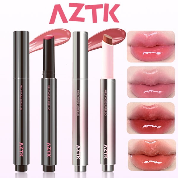 口紅 Aztk-口紅,化粧品,長持ち,保湿,ミラーリップグロス,ソリッド,ノン