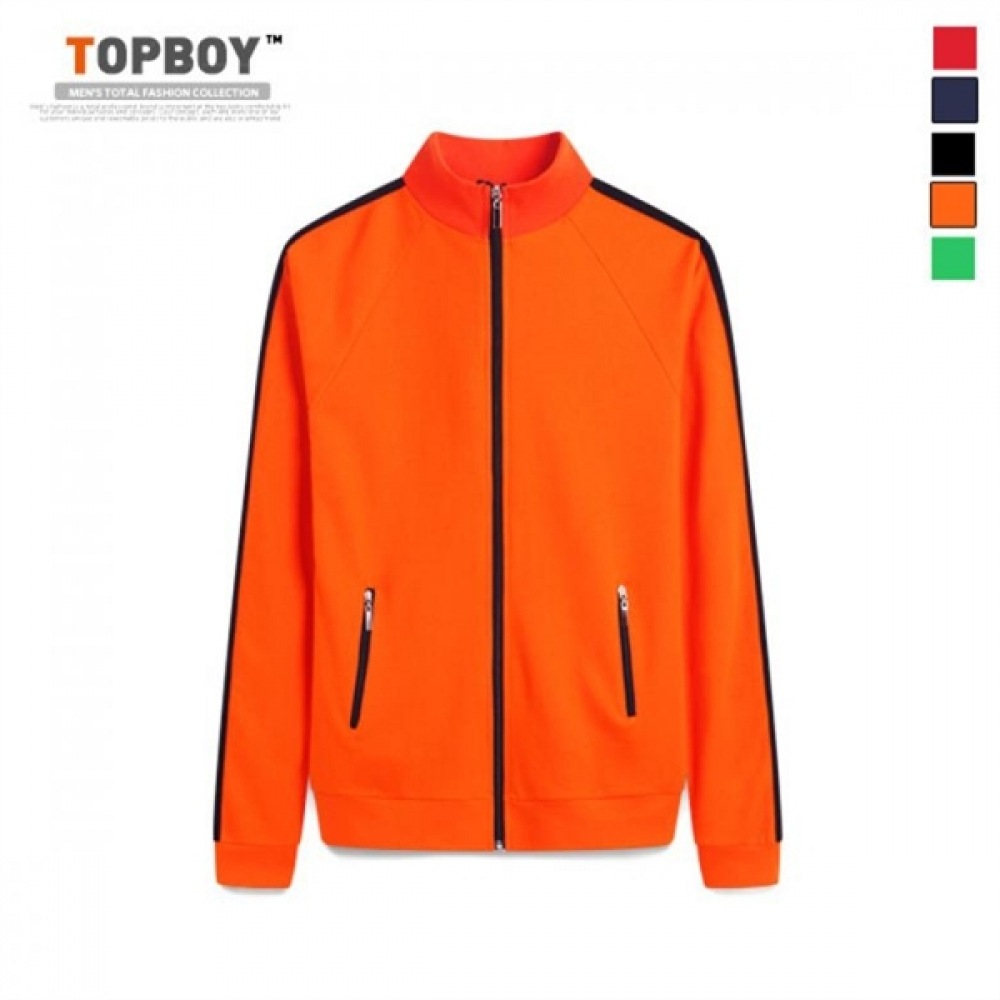 (トップボーイ) ベーシックラグランドラインジップアップジャンパー (DG095)