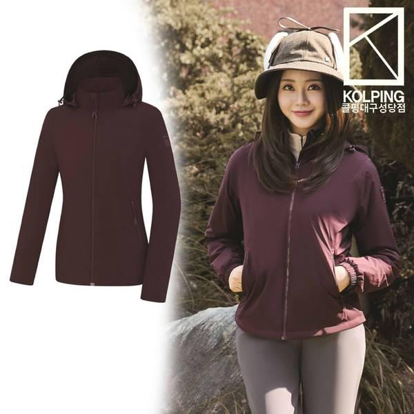 女性 冬 軽量 2Layer 素材に起毛裏地を使用したジャケット KWJ6532W ネイサン