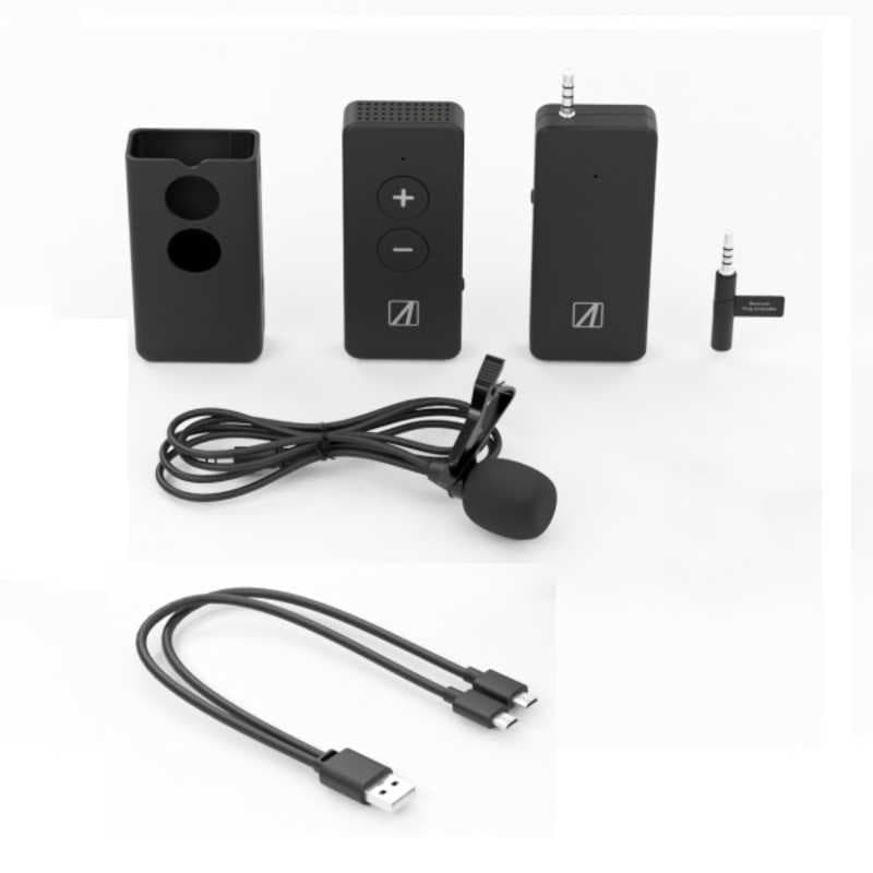 AREA　離れたところから音入力するワイヤレスレシーバーマイク エアリア ブラック　MSWMICB