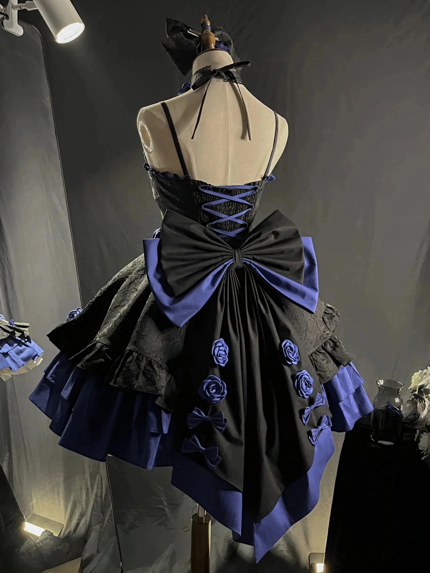 【急速出荷!】青と黒のゴシックjskロマンチック重工業ふわふわ逃亡王女ローデイリーロールプレイ