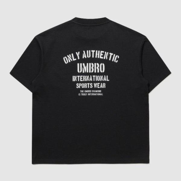 半袖Tシャツ VQA UR121CRS32-BLK マックスフィット レタリング グラフィック Tシャツ / BLACK