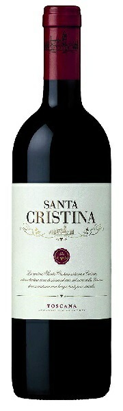 【送料無料】【ENOTECA エノテカ】サンタクリスティーナロッソ 750ml6本［赤ワイン/サンジョヴェーゼ/イタリア/トスカーナ］【北海道東北四国九州沖縄県は