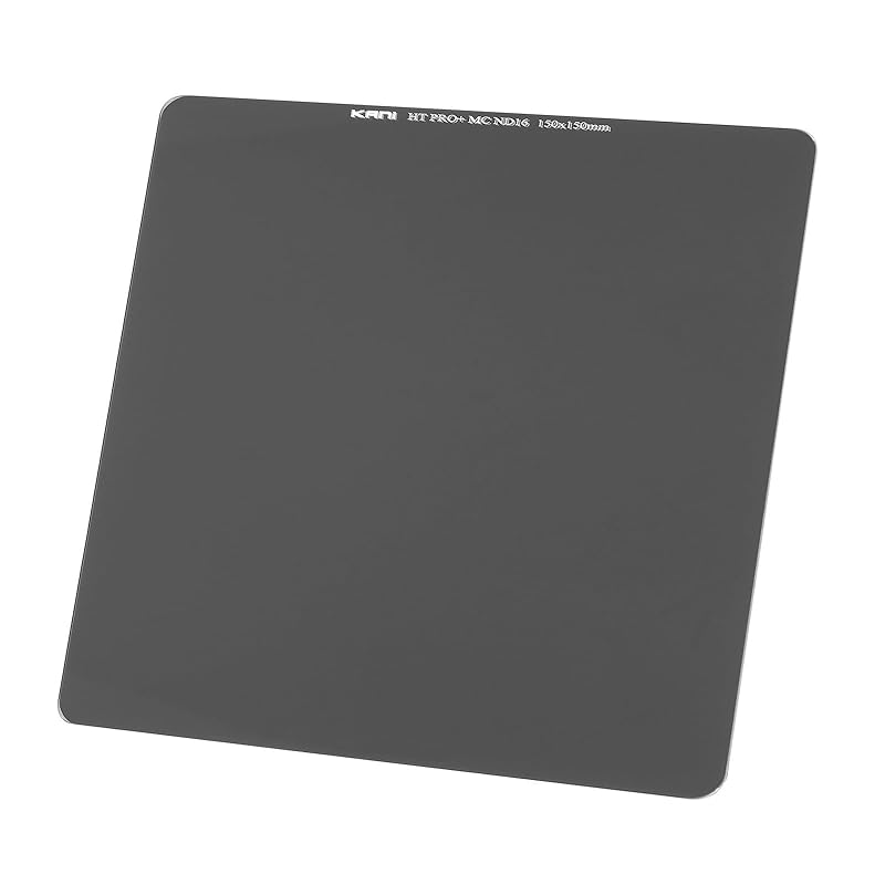 KANI 150mm幅 角型フィルター NDフィルター HT PRO+ MC ND16 150×150mm 減光効果4絞り分 色カブリ抑制 低反射 撥水 撥油 防汚 ナノコーティング 801616